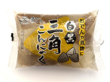 白黒三角こんにゃく